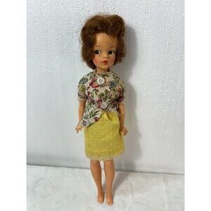 Tammy Doll 1962 Ideal Toy Co Brunette Hair Homemade Outfit